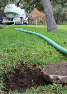 What happens during a full septic inspection with pumping?