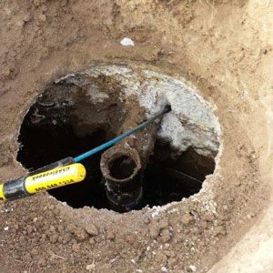 Septic inspection corrosion